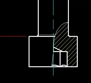 内六角螺栓剖视表示?