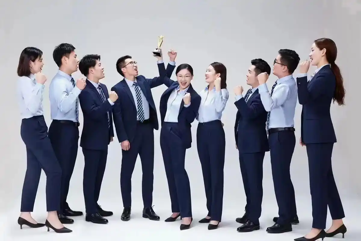 团体职业装展示!提升团队凝聚力,提升个人魅力!颜值与气质并存 - 抖音