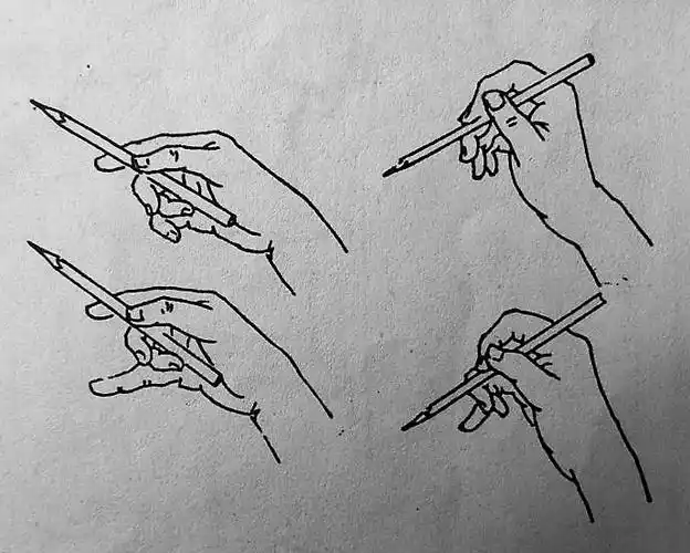 素描自学笔记之几何形体1握笔与排线