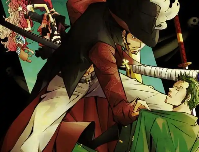 鹰眼,索隆与佩罗娜