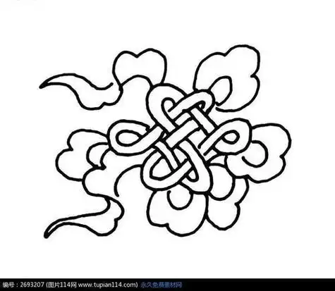 中国象征图案简笔画