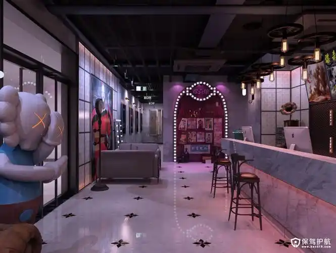 森帝--剧本杀店铺装修效果图 相关标签:商铺装修设计图纸复古风格装修