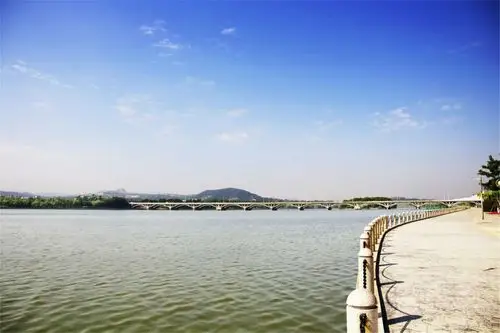 大美临淄太公湖风景