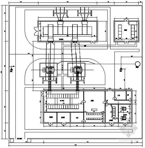 [分享]35kv变电站平面布置资料下载