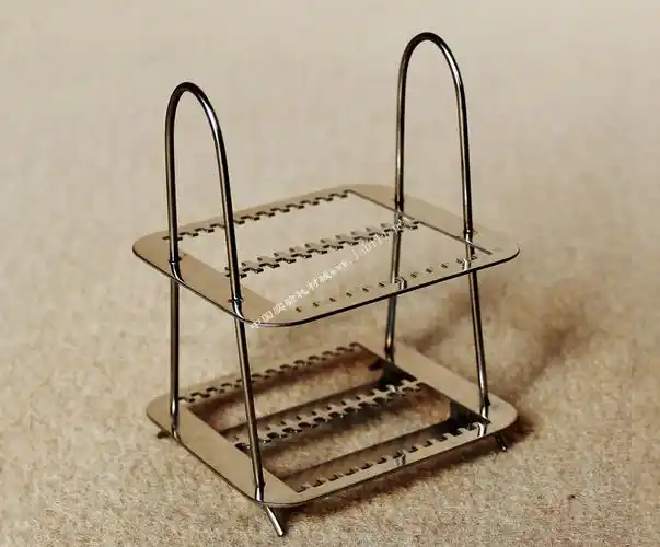 不锈钢载玻片染色架 26片装