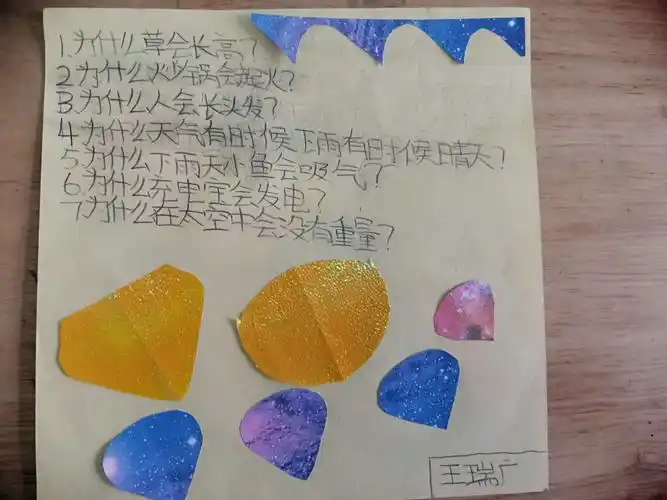 制作精美小卡片!提出有趣的问题