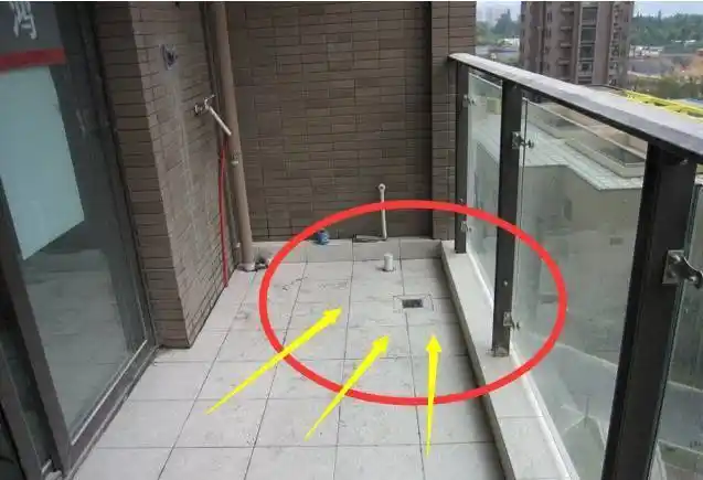阳台和卫生间地漏构造完全不同,别装反了!