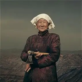 一群戴头巾农民简笔画 第2页