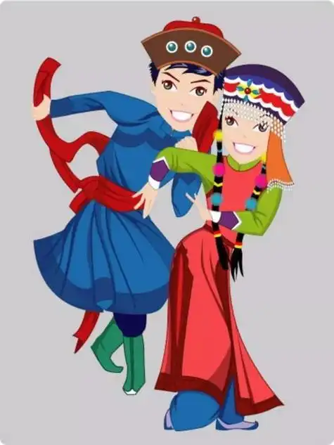 五十六个民族简笔画 - 搜狗图片搜索