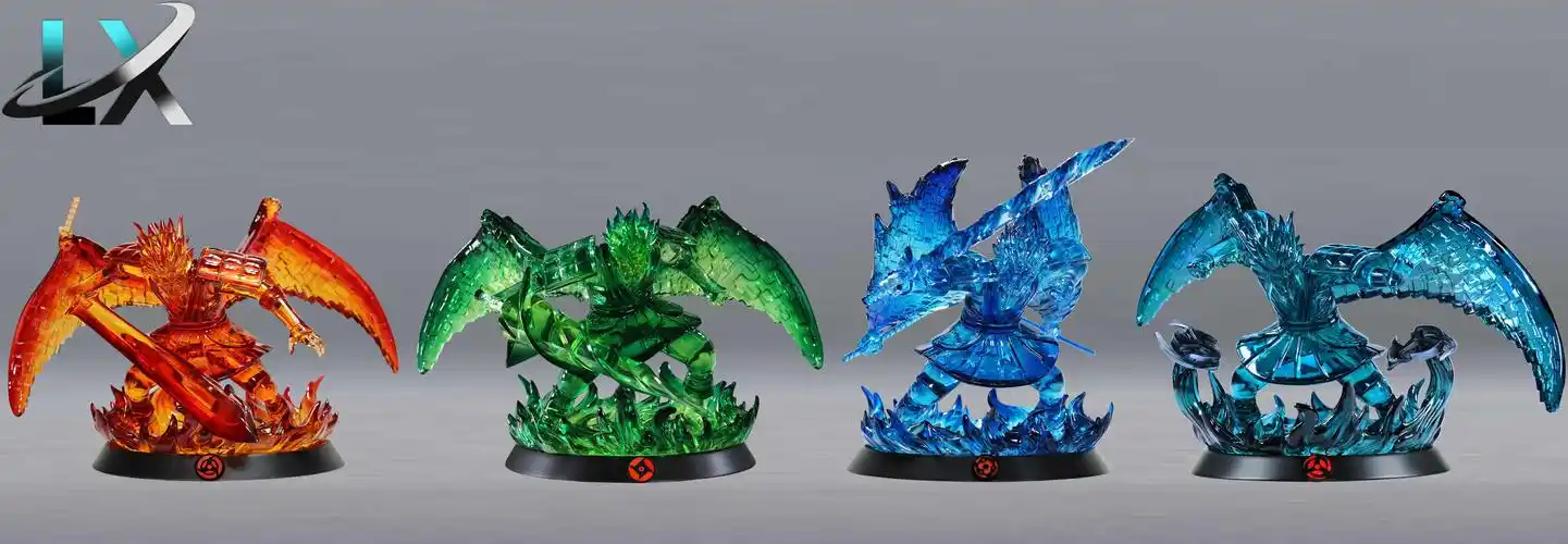 须佐梦想小镇lx共鸣卡卡西火影忍者gk限量雕像手办