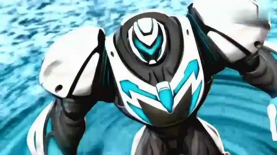 超能战甲元素魔抓住麦克斯反被摩擦水元素魔大招困住麦克斯