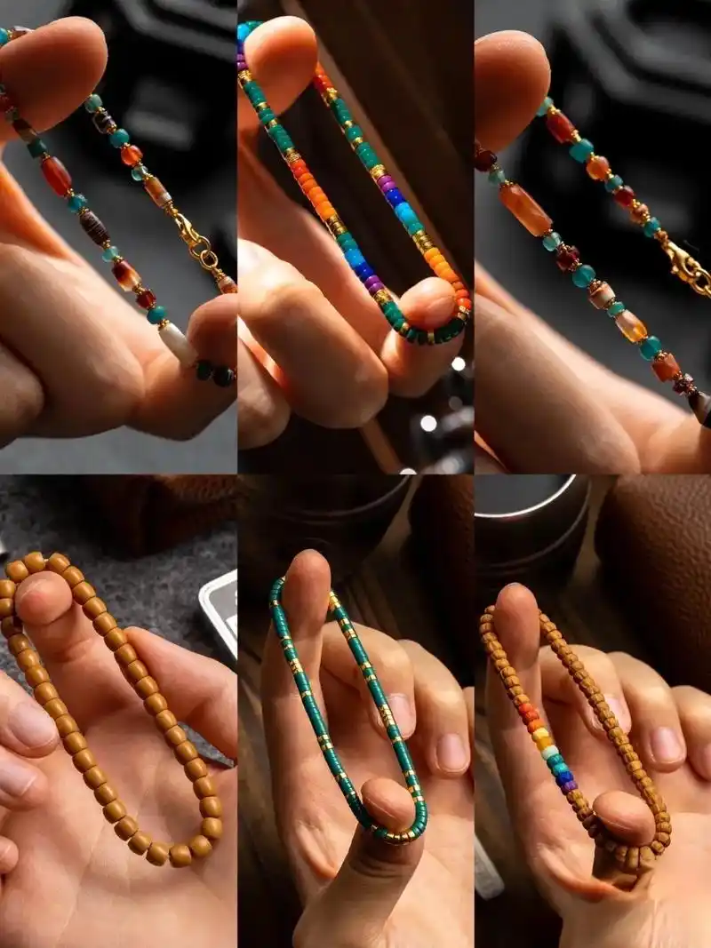 更新一期手串搭配 看看有没有自己喜欢的#文玩手串 #手串搭配 - 抖音
