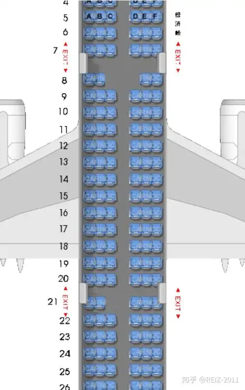 请问哪位大神知道川航空客a321231的21排座位椅背能不能放倒安全通道
