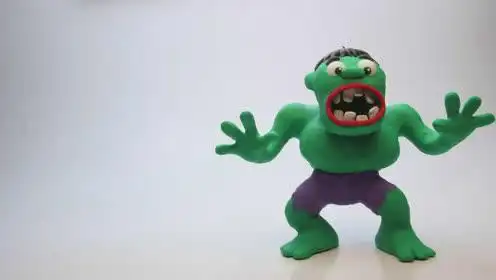 万圣节僵尸怪物之夜与艾莎公主小恐龙橡皮泥定格动画