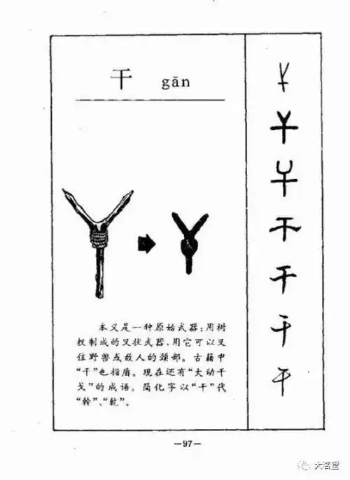 汉字的演变文化例图