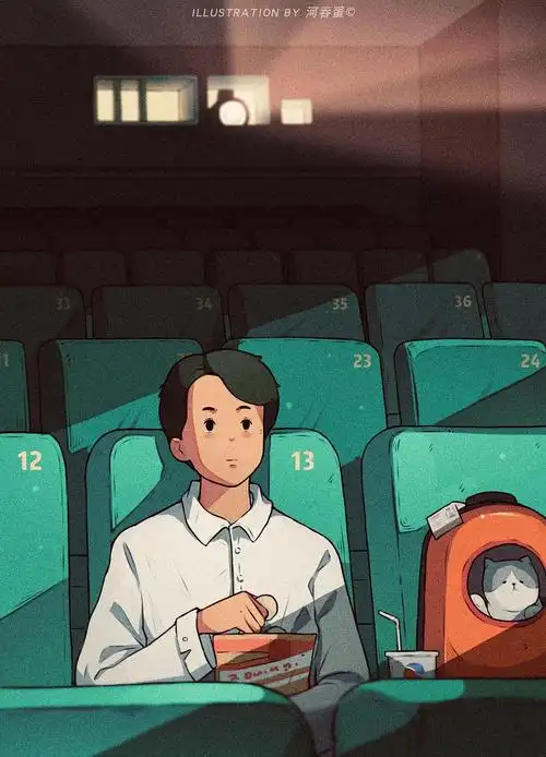 (插画)一个人的生活