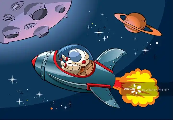 卡通飞船