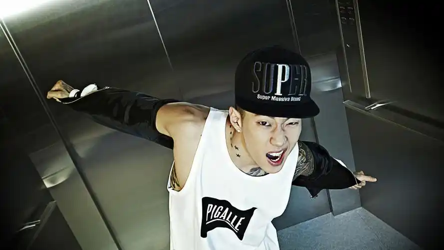 朴宰范帅气纹身非主流桌面壁纸