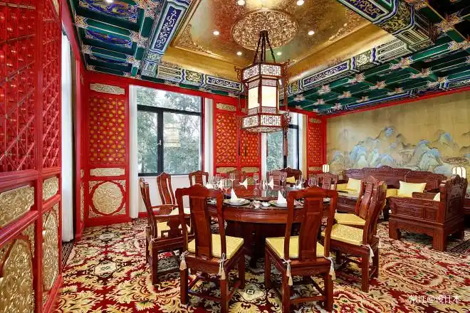 方迪山庄中式宴会酒店设计古典印象作品