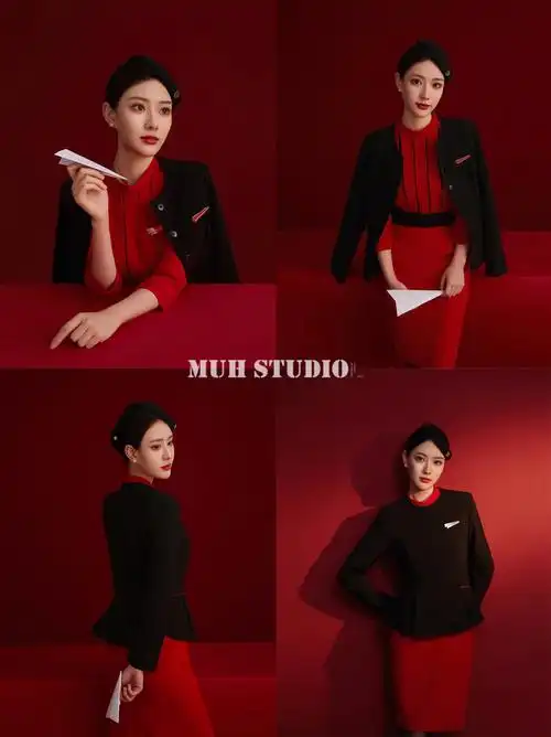 空姐制服照川航制服照