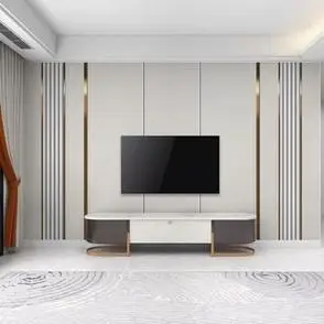 全国上门安装电视背景墙壁纸墙布影视墙壁画轻奢简约大气壁布