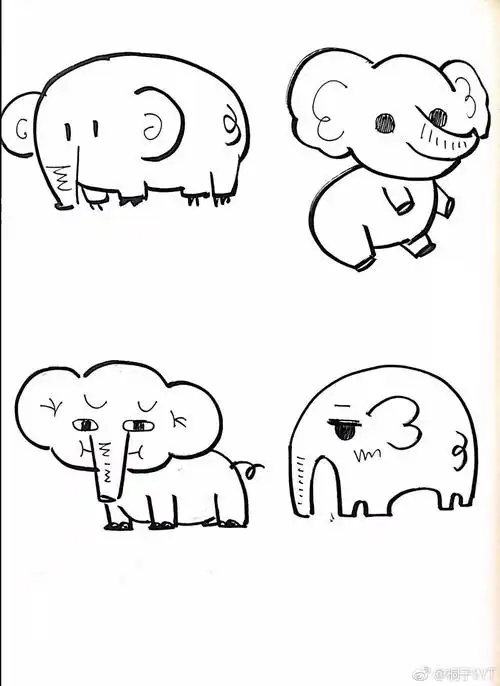 教你画各种小植物,小动物简笔画,好全面,一分钟get到!