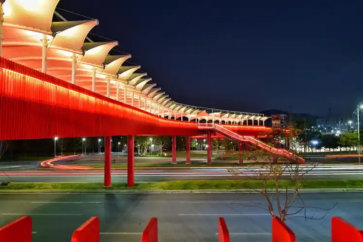 深圳光明虹桥公园夜景