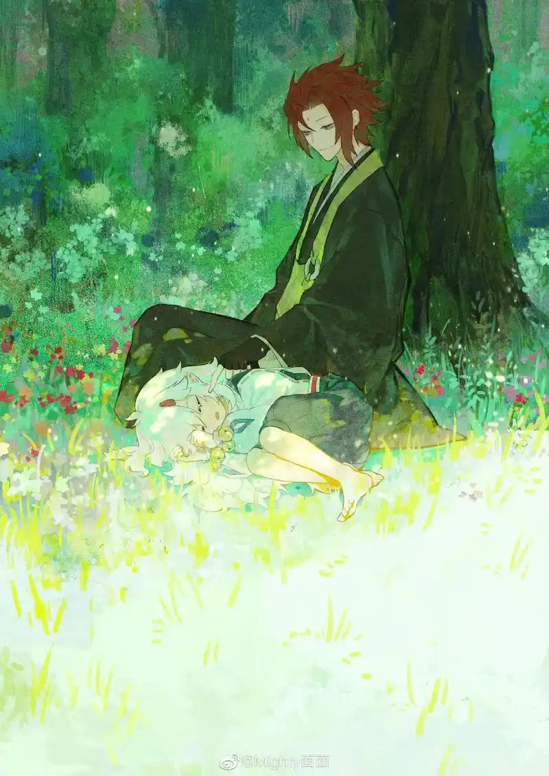 酒茨#阴阳师#酒吞童子#茨木童子#大江山"赠尔金铃,一步一 - 抖音