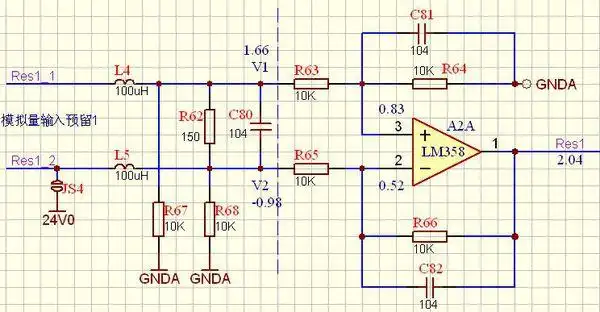lm358的2脚和3脚电压为何不等?应该如何改正才能是2脚电压=3脚电压?