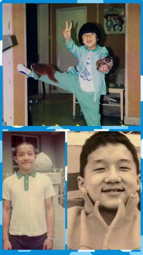硬汉明星儿时习武照: 成龙最萌,王宝强励志,李连杰才是真功夫