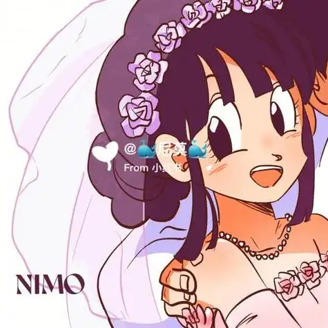 龙珠孙悟空和琪琪情侣头像