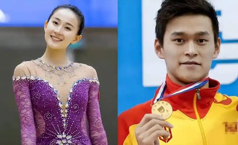 孙杨张豆豆被曝结婚后合体比心!