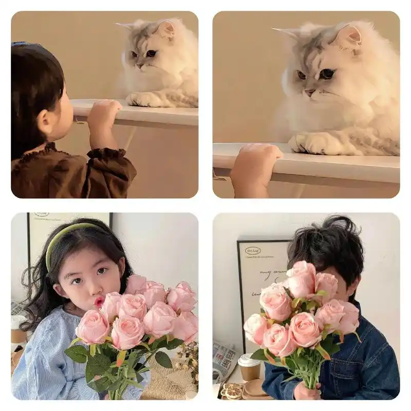 高级质感优质一男一女萌娃卡通可爱情侣头像超甜宠溺情头!