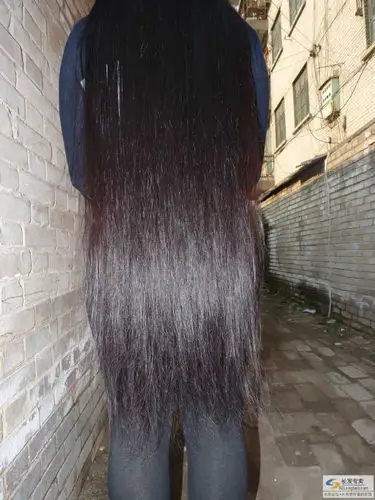 27岁姑娘的超长发接受预定-戈壁落日037#(4)