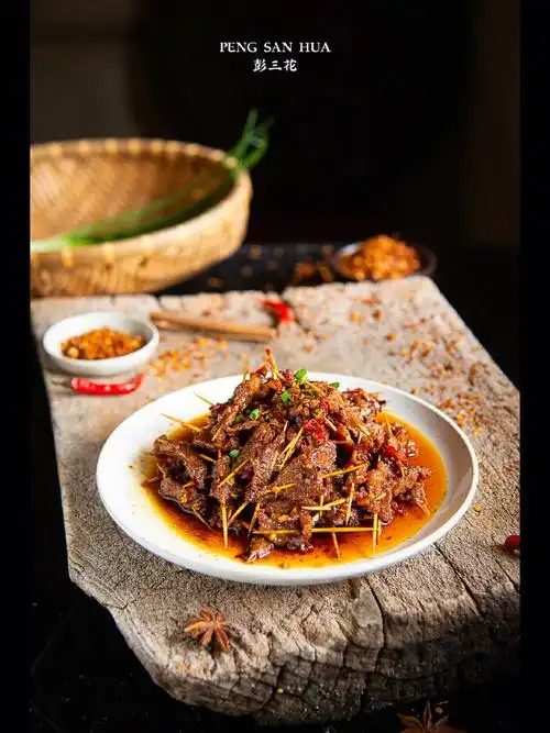 美食摄影Ⅰ自然光Ⅰ小吃Ⅰ牙签牛肉