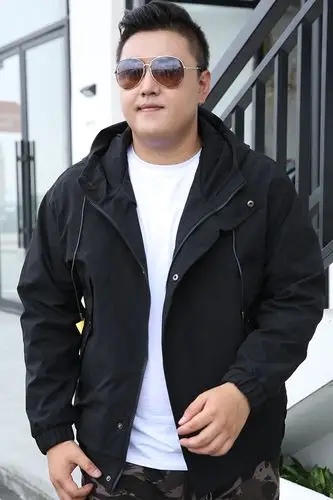 xl】大码男装春秋季加肥加大胖子潮流休闲运动肥胖人工装套装300斤8xl