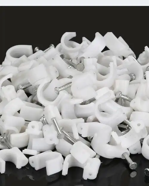 网线走线塑料卡扣墙上夹子电线钉卡子固定器线路线夹墙面理线家用 线