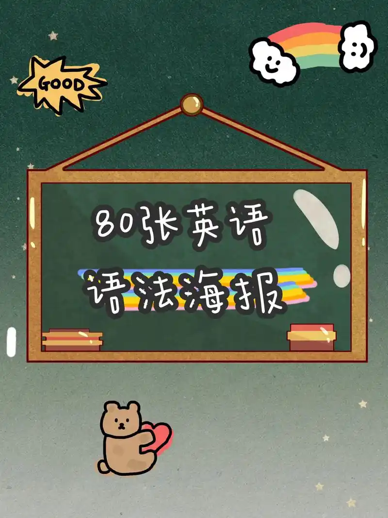 781580张语法海报.