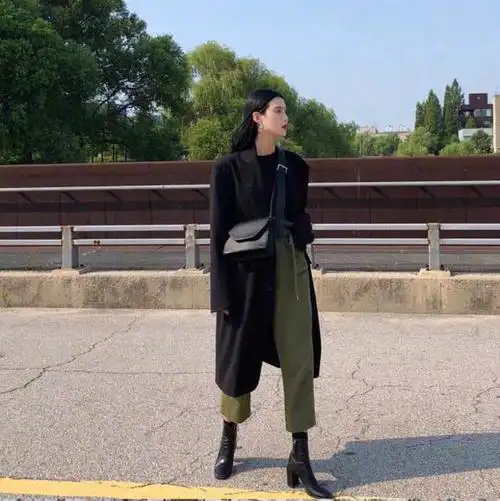 高街风超洋气170高个子女生轻松驾驭秋季穿搭不费力就赢很大