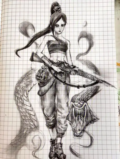 青蛇劫起小青也太飒了吧01激情临摹