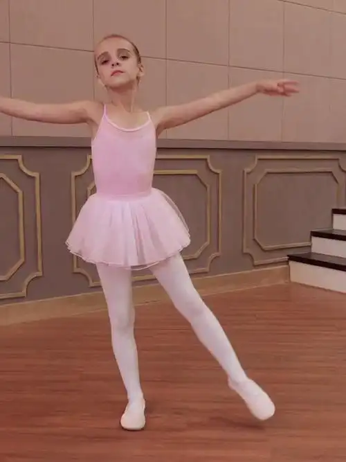 舞之恋儿童舞蹈服夏季女孩练功服儿童纱裙芭蕾舞服装舞蹈纱裙