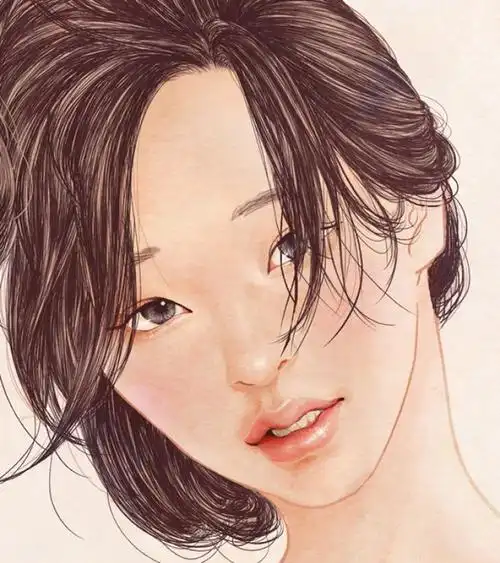 【韩国插画家梁世恩(zipcy)的精细的彩铅人物作品欣赏】