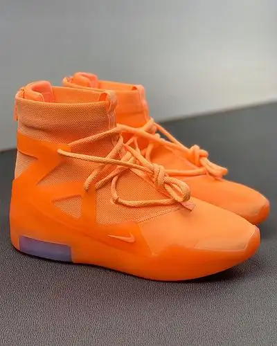 of god 1 fog联名 橙色高帮篮球鞋 ar4237-800fog橙色-河源裸鞋aj6