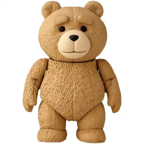 泰迪熊手办可动电影ted2周边模型山口关节脏话手办