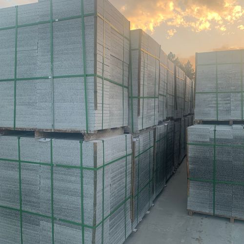 白麻地铺石蘑菇石花坛围边石异形雕刻庭院砖室外马路牙子天然石材