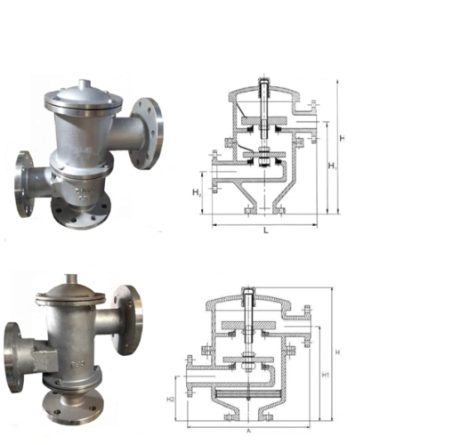 hx-2/hxf-2型带接管呼吸阀_阻火呼吸阀 - 上海正禾泵阀制造有限公司