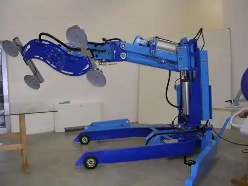 推车式搬运机械手玻璃吸盘可翻转360度