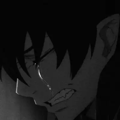 微丧气伤感动漫男头_男生头像_我要个性网