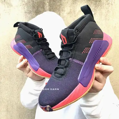 阿迪达斯dame5利拉德5代中国行夏季男子实战篮球鞋ee8663ef9370