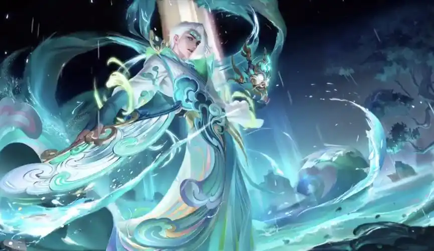 诸葛亮-时雨天司-原画展示诸葛亮-时雨天司-一技能展示一技能诸葛亮朝